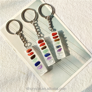 Donghai Chữa Bệnh Tinh Thể Thiền Đá Hạt Dây Bọc Selenite Thanh Reik Chakra Pha Lê Cây Đũa Phép Cho Yoga Thiền Quà Tặng - Product Image 5