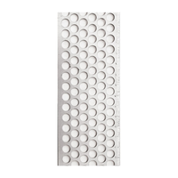 Tôle perforée en acier inoxydable, maille métallique micro-perforée, écran de protection en maille