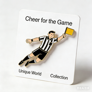 Insignia de Metal Personalizada con Logotipo para Club Deportivo, Pin de Esmalte Duro para Equipos de Fútbol Liron, Fabricación de Insignias de Esmalte - Product Image 5