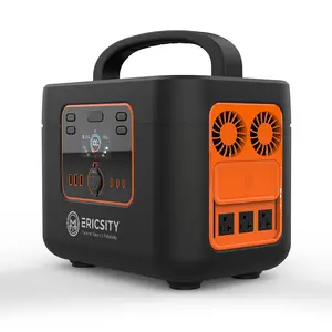 Ericsity 328300MAH 1200 watt portable power station solar generator for home and outdoor use