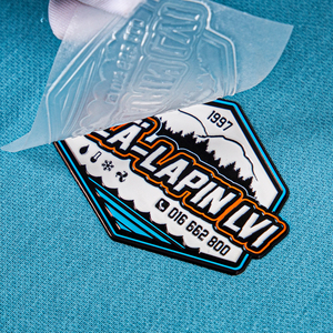 Tùy chỉnh 3D <span class=keywords><strong>TPU</strong></span> bản vá lỗi tần số cao Nhiệt Báo Chí PVC miễn phí logo cho quần áo Túi thể thao - Product Image 4