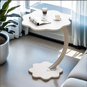 Đầu Giường Hiện Đại Nhỏ Di Động Bên Bảng Cho Sofa Đồ Nội Thất Phòng Khách Hai Lớp Cánh Hoa Hình Bàn Cà Phê Nhỏ Bàn Trà - Product Image 4