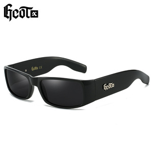 GCOTX alla moda occhiali da sole da moto da uomo di marca rettangolare occhiali da sole polarizzati Hip Hop moda West Coast stile occhiali da sole G662 - Product Image 3