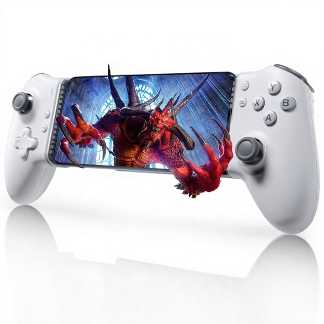 EasySMX M15 Type-C wireless direct connection retractable mobile gamepad, all mechanical buttons 0-6 speed adjustable