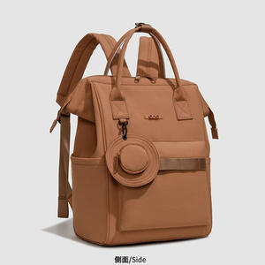 Sac à dos décontracté en nylon pour femme, idéal pour le quotidien, les loisirs et l'école, avec décorations, pour étudiante - Product Image 2