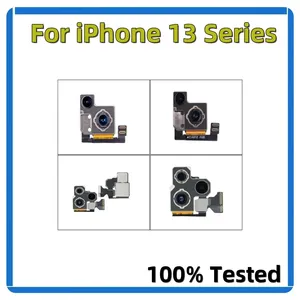 Cámara Trasera para <span class=keywords><strong>iPhone</strong></span> <span class=keywords><strong>12</strong></span> 13 14 15 Pro Max <span class=keywords><strong>12</strong></span> 13 <span class=keywords><strong>Mini</strong></span> 14 15 Plus, Piezas de Repuesto, Lente Principal Trasera, Cable Flexible, Prueba de Cámara Trasera - Product Image 3
