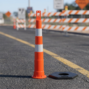 Poteau de signalisation routière réfléchissant en plastique, qualité ingénieur, pour garde-corps, délimiteur de trafic, 6mm x 6m, IP10, non étanche - Product Image 3