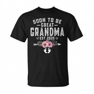 Pronto seré abuela, fundada en 2025, camiseta de embarazo para bebé - Product Image 2