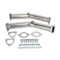 Tuyau d'extension d'échappement automobile en acier inoxydable, pièce de performance améliorée pour 350Z G35 VQ35DE 3.5L V6 (2003-2007)