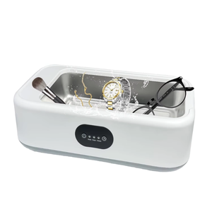 New Portable Ultrasonic <strong>Cleaner</strong> Mini Electronic Household Ultrasonic <strong>Cleaner</strong> Jewelry <strong>Watches</strong> Glasses <strong>Cleaner</strong> - Product Image 1