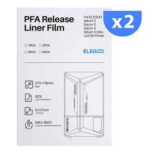 Elegoo PFA Film for <strong>Saturn</strong> 4/ 4 Ultra/ 4 Ultra Also for <strong>Saturn</strong> <strong>2</strong> - Product Image 1
