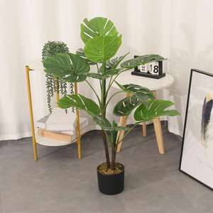 पौधे कृत्रिम पेड़ की मिट्टी के साथ थोक उच्च गुणवत्ता पर्यावरण अनुकूल ओरकिड फूल कृत्रिम - Product Image 2