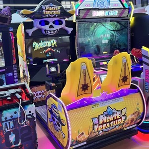 Grands jeux de tir interactifs pour parcs d'attractions, <span class=keywords><strong>jeu</strong></span> de tir sur console de <span class=keywords><strong>bateau</strong></span> <span class=keywords><strong>pirate</strong></span> pour deux personnes, vente directe d'usine - Product Image 5