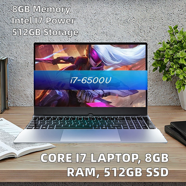 Free Shipping Brand New Laptops 14inch Intel Core I3 I5 I7 6th Gen Laptops DDR 8GB 256GB 512GB SSD Business Laptops Computers