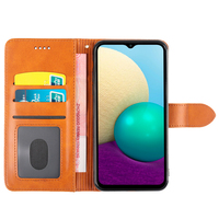 Pabrik casing kulit Foshan mokisi untuk Samsung Galaxy A52 ponsel Wifi SCR01 S21 FE A23E A32 penutup Flip dompet