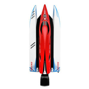 Lancha RC <span class=keywords><strong>WLToys</strong></span> de Alta Velocidad sin Escobillas de 45 KM/H, Modelo Actualizado <span class=keywords><strong>WL915</strong></span>-A, Máxima Potencia, Autoadrizable, Yate de Carreras - Product Image 3