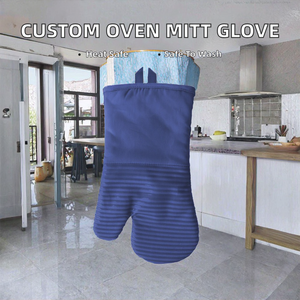 Guantes de Cocina Ecológicos y Sostenibles de Algodón, con Logotipo Personalizado, Resistentes al Calor, Reutilizables, Precio Económico, Venta al Por Mayor - Product Image 2