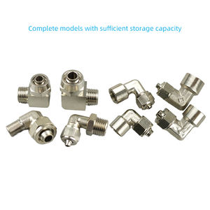 ปลั๊ก <span class=keywords><strong>PL</strong></span> กระชับอย่างรวดเร็วตัวเชื่อมต่ออะแดปเตอร์ด้ายหญิง/ชายข้อศอกอะแดปเตอร์หมุนได้ตัวเชื่อมต่อข้อต่อลม - Product Image 5