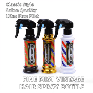 Nouvelle conception 2025 – Flacon pulvérisateur professionnel pour salon, vaporisateur d'eau en plastique à fine brume, style vintage pour coiffure - Product Image 2