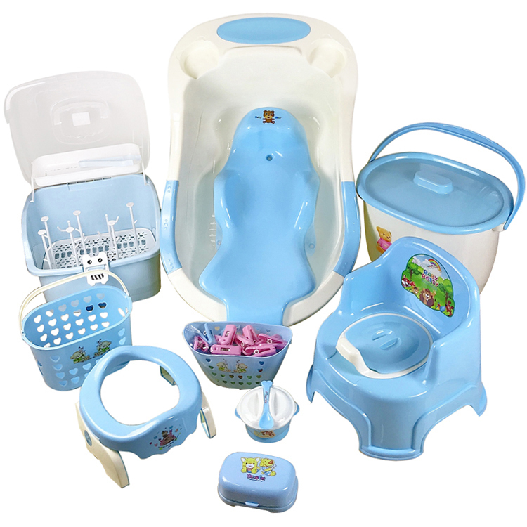 Baby Bathtub Set Bathing Kit Baby