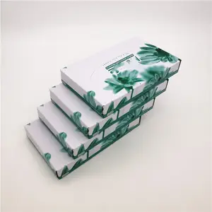 Прямая Продажа с фабрики, двухслойная белая натуральная целлюлоза, дешевая коробка с индивидуальным дизайном, салфетка для лица