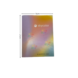 Cahier d'exercices à reliure agrafée, format A5, impression personnalisée, vente en gros, usine, <span class=keywords><strong>ligne</strong></span> simple, différents marchés - Product Image 3