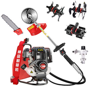 Débroussailleuse multifonctionnelle portative pour usage agricole, moteur essence 4 temps 55,7 cm³, avec pompe à eau intégrée - Product Image 5