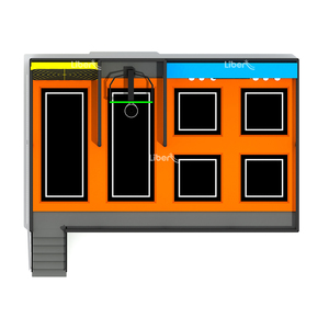 Trẻ em trong nhà <span class=keywords><strong>Trampoline</strong></span> công viên với Spider tường và bóng rổ - Product Image 3