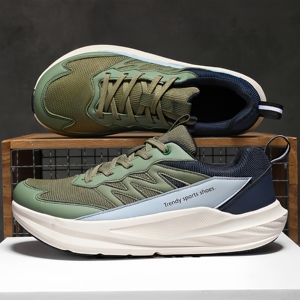 Men's Wide Toe Box Walking Shoes Low Top Lace-up Breathable Mesh Lightweight Non-slip Casual Sports <strong>Sneakers</strong> Custom Logo - Product Image 6
