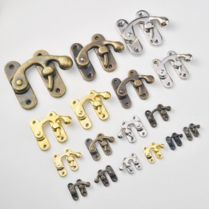 ตัวล็อคแบบโบราณ ผลิตจากเหล็กแผ่นรีดเย็น ใช้สำหรับลิ้นชัก ทนทาน - Product Image 3