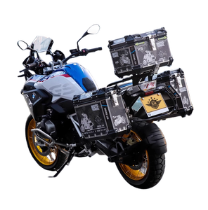 Para <span class=keywords><strong>BMW</strong></span> F750GS F850GS F650GS Cajas traseras de motocicleta Caja lateral oculta derecha para 1200 Juego de cinco cajas - Product Image 2