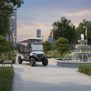 Voiture de golf de haute qualité à 6 places avec sièges confortables de conception personnalisée, adaptés à diverses occasions - Product Image 1