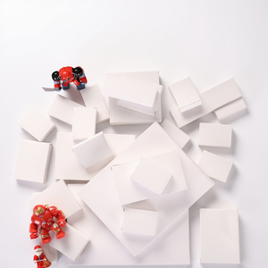 Carta bianca pieghevole personalizzata Multi formato confezione da stampa personalizzata scatola di cartone regalo rigida - Product Image 2