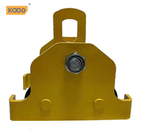 Carro manual duradero KOOD para polipasto 0,5 T-5t Contenedor enrollable personalizable OEM con cuatro ruedas a buen precio