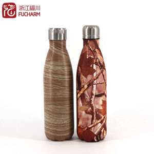 Botella de <span class=keywords><strong>agua</strong></span> de cobre al vacío, productos nuevos, <span class=keywords><strong>2020</strong></span>, acero inoxidable, con tapas de acero - Product Image 4