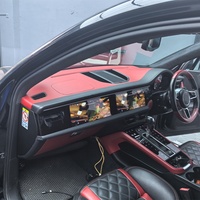 Pantalla de entretenimiento multimedia multifuncional para pasajeros, para la consola central de coches Macan 95B, actualización de modificación de coches 2015-2018
