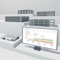 Commutateur Catalyst C9350-48HX d'origine, 48 ports Ethernet 1G, 4 liaisons montantes SFP+ 10G, gestion réseau StackWise avec fonction SNMP