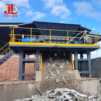 Broyeur automatique de métaux fins en zinc, machine de recyclage de ferraille de fer et d'acier, broyeur de fonte d'aluminium