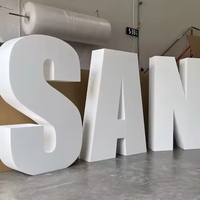 Décoration de mariage et d'anniversaire, lettrage extérieur personnalisé avec logo, lettres et chiffres en mousse EVA 3D