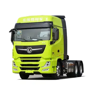 Dongfeng 6x6 traktör kamyon yükleme cummins 660 HP motor hızlı 12F & 2R manuel şanzıman 80 ton kamyon traktör