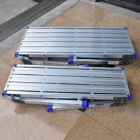Plateforme de lavage de voiture réglable en hauteur, échelle en aluminium pliable, plateforme de travail, tabourets d'échelle, échelles industrielles, banc, cloison sèche