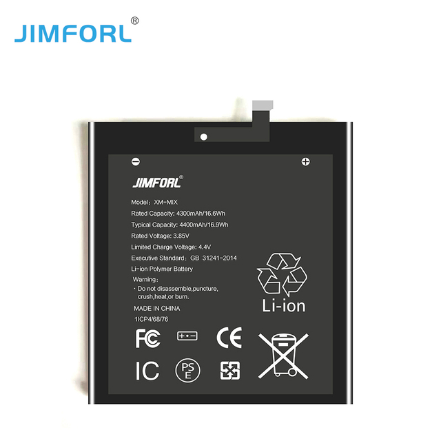 Jimforl Essential External Battery for Mix 2S Redmi Note 4 BN43 BN53 Replacement Battery in Stock High Capacity