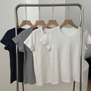 Brandy BM T-shirt d'été pour femme, manches courtes, imprimé, en pur coton, coupe ajustée, haut de pyjama tendance, best-seller - Product Image 2