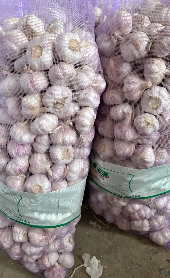 Cina aglio 5.0 cm 5.5 cm fabbrica puro bianco aglio fresco prezzo sfuso aglio per la vendita