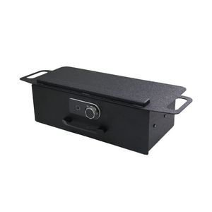 Caja organizadora de almacenamiento antirrobo Tuojue debajo del asiento, caja fuerte para coche para Tesla <span class=keywords><strong>Cyber</strong></span> Truck, Kit de accesorios de Metal Interior - Product Image 2