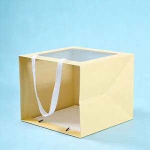 Bolsas de Papel Ecológicas Personalizables con Ventanas Transparentes para Boutiques, Alimentos, Cosméticos y Ramos de Flores - Product Image 3