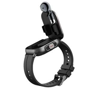 Modische Smartwatch mit Kopfhörern 2-in-1, Relojes Smartwatch 2026, Silikonarmband, Gesundheits-Tracker, BT-Anruf Smartwatch mit Ohrhörern - Product Image 1