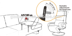 Sắt Đồ Nội Thất Linh Hoạt Pivot Ratchet Bản Lề Gấp Sofa Giấu Bản Lề Cơ Chế Cho Phòng Ngủ Và Nhà Văn Phòng - Product Image 3