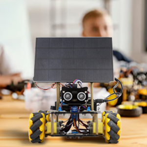 ESP32 지능형 로봇 태양열 자동차 키트-4WD 자동차 전자 프로그래밍 프로젝트-STEM 교육 과학 코딩 키트 - Product Image 6