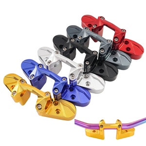 Adaptateur universel de rehausse de guidon 28 mm pour <span class=keywords><strong>moto</strong></span>, pince de fixation variable pour Pulsar NS200 BMW <span class=keywords><strong>Honda</strong></span> KTM Yamaha Pit Dirt - Product Image 1